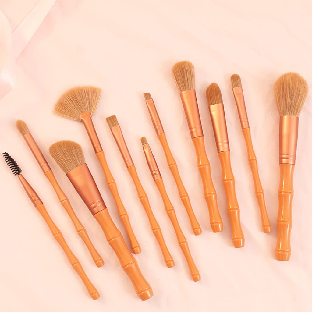 Soft-Bristle Full Makeup Brush Set for Powder Application