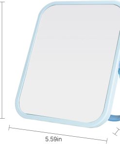 Alternative view of Green 17 cm Desk Mirror with U-Bracket Stand