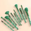 Soft-Bristle Full Makeup Brush Set for Powder Application