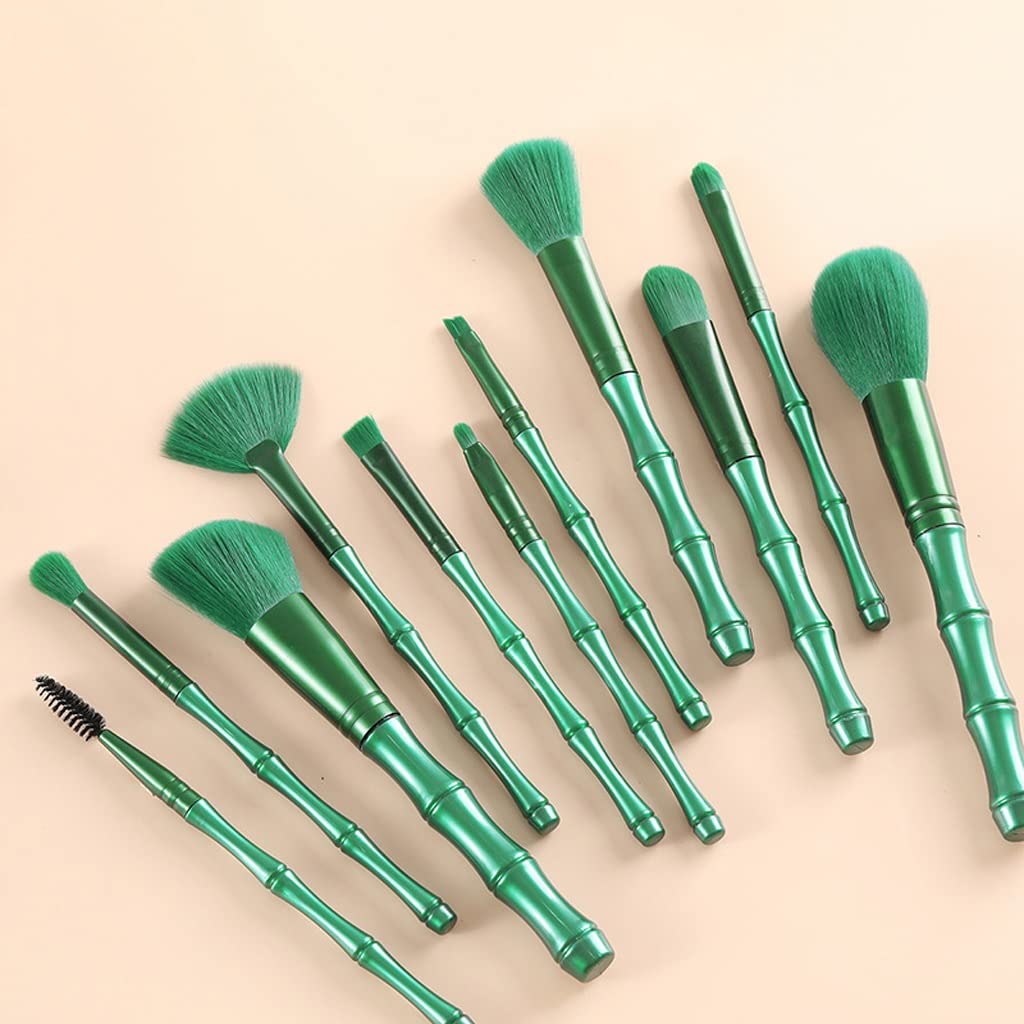 Soft-Bristle Full Makeup Brush Set for Powder Application - Image 2