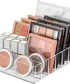 Clear Acrylic 7-Slot Palette Organiser for Vanity