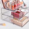 Clear 3-Tier Stackable Organiser with 2 Drawers
